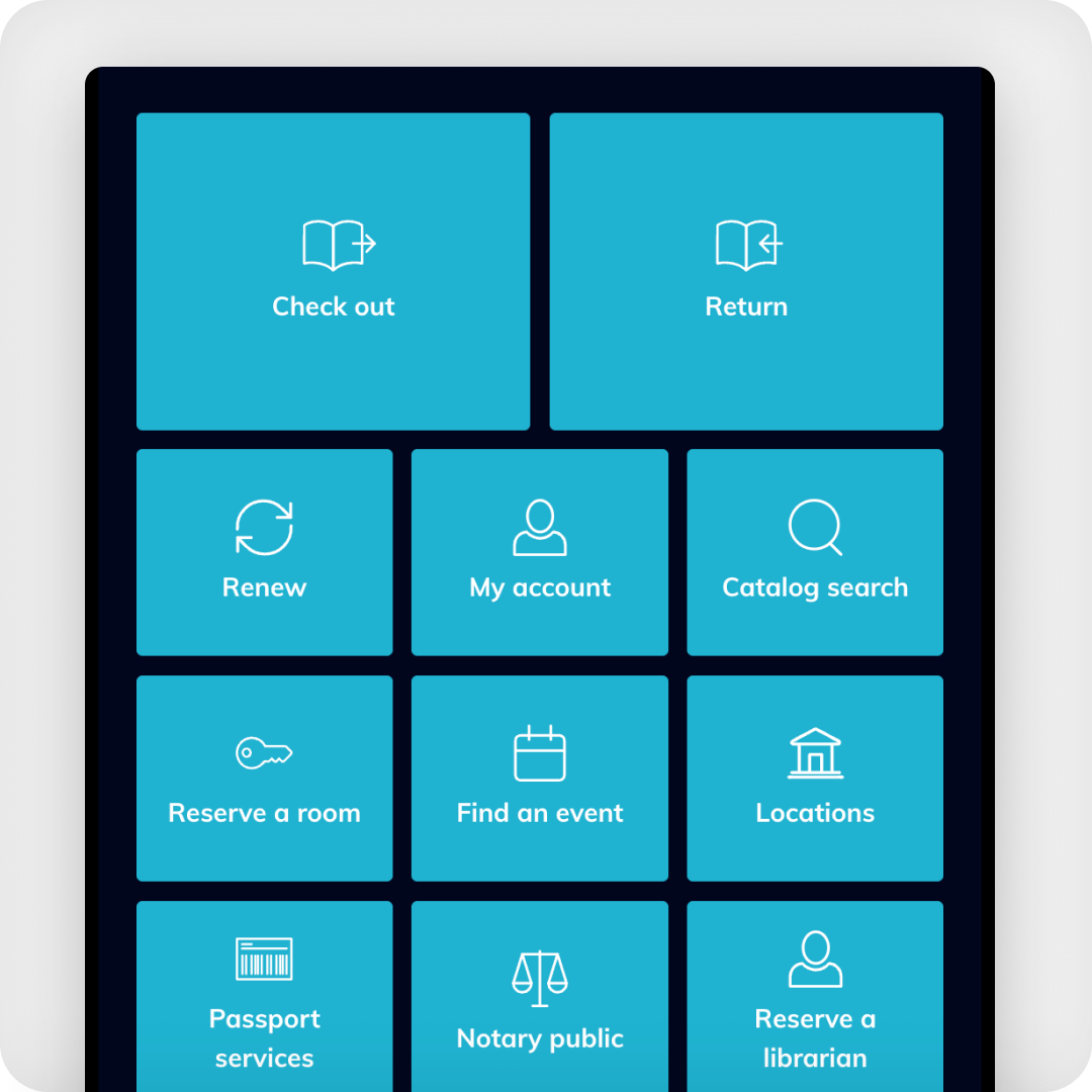 image of a new account sign up page in interact